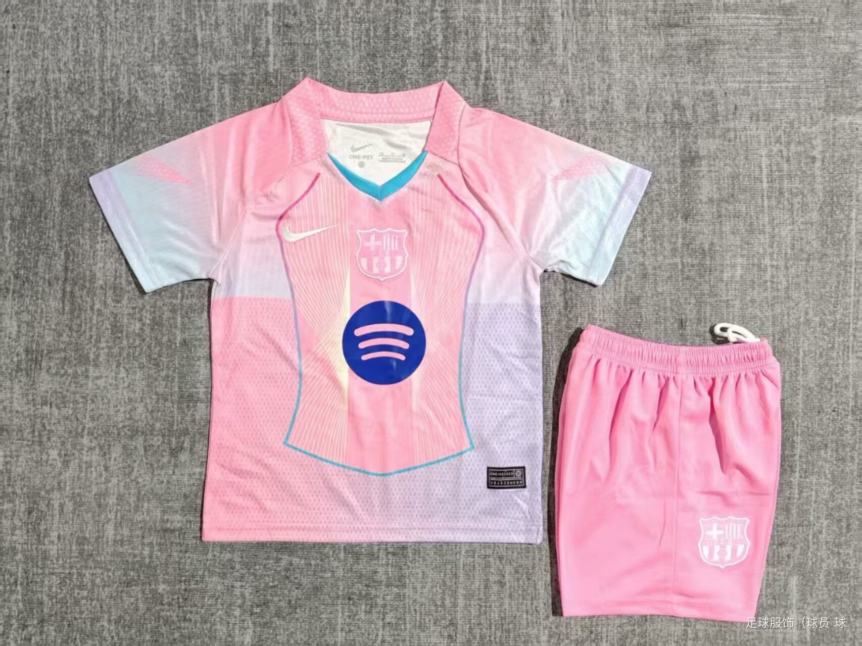 Barcelona Kids Special Edition Kit Pink 2025/2026