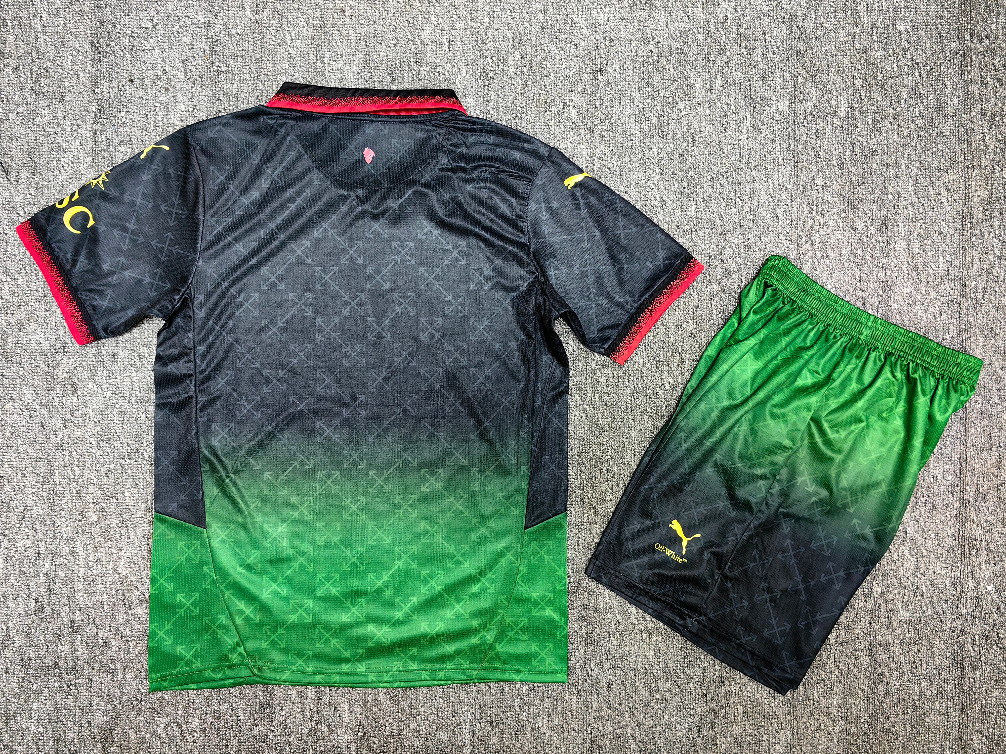 Milan Kit Off-White 2025/2026 Black Limited Edition