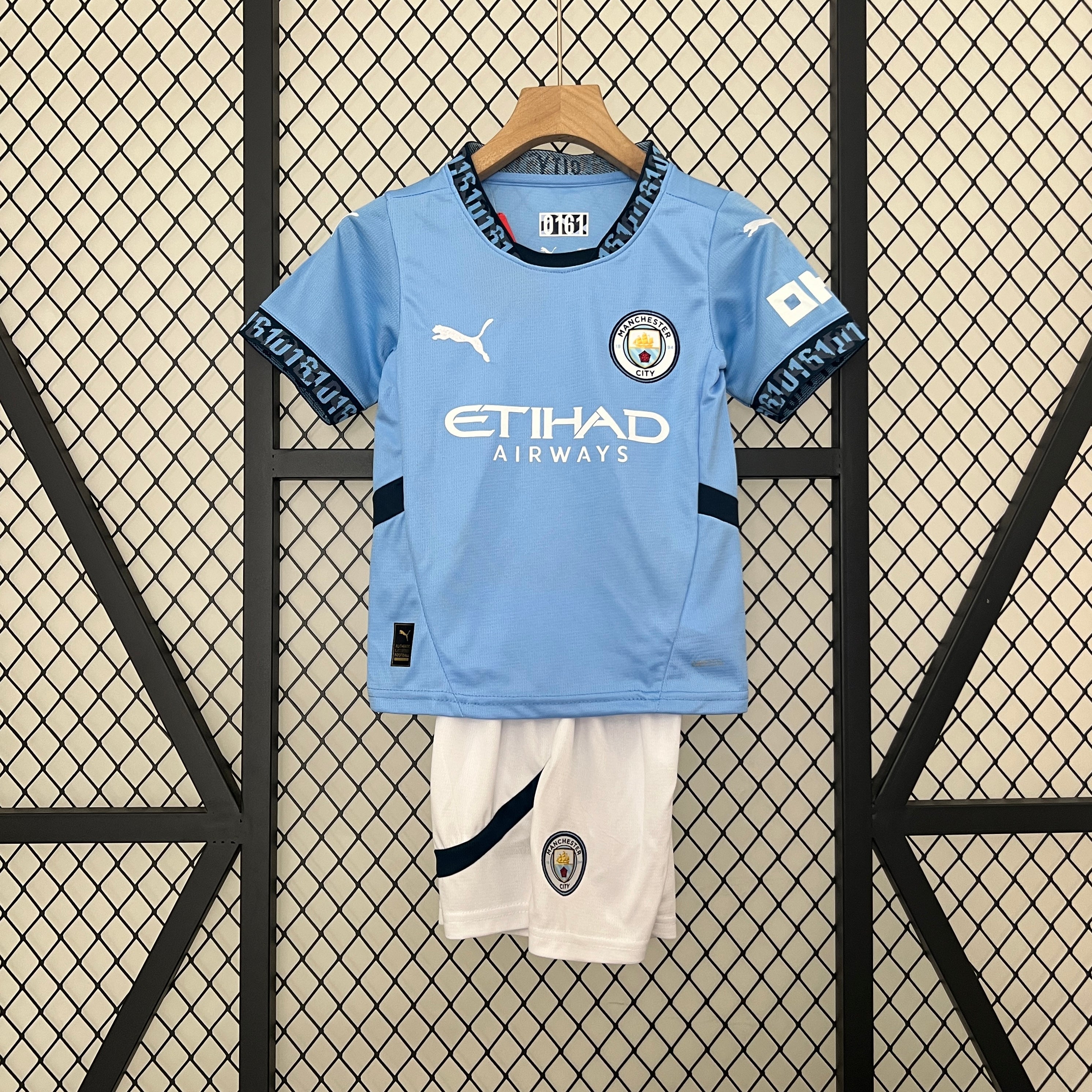 Manchester City Kids Home Kit 2024/2025 – Voor de Jonge City-Fans!