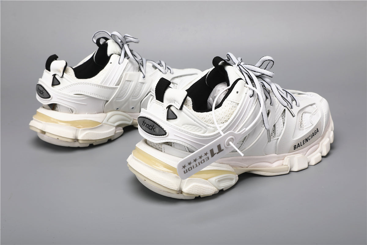 Balenciaga Track Shoes T1 White - Unisex Luxury Sneakers