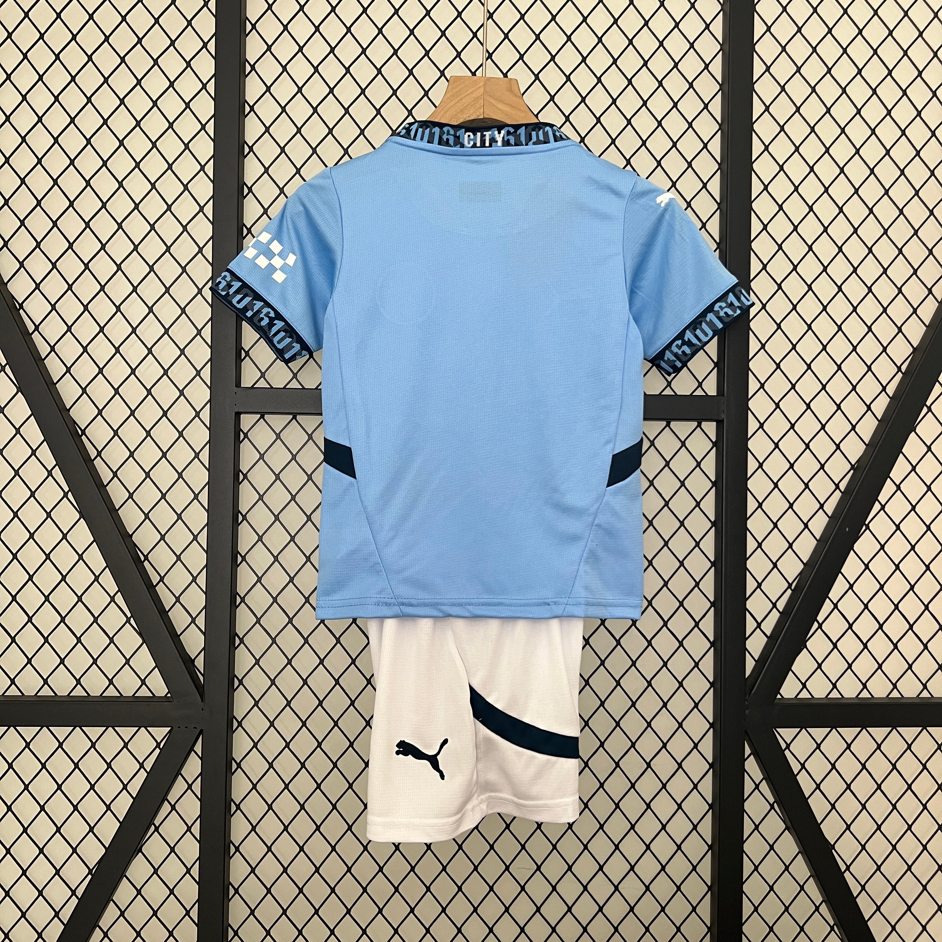 Manchester City Kids Home Kit 2024/2025 – Voor de Jonge City-Fans!