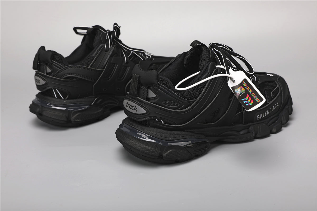 Balenciaga Track Shoes T1 Black - Unisex Luxury Sneakers
