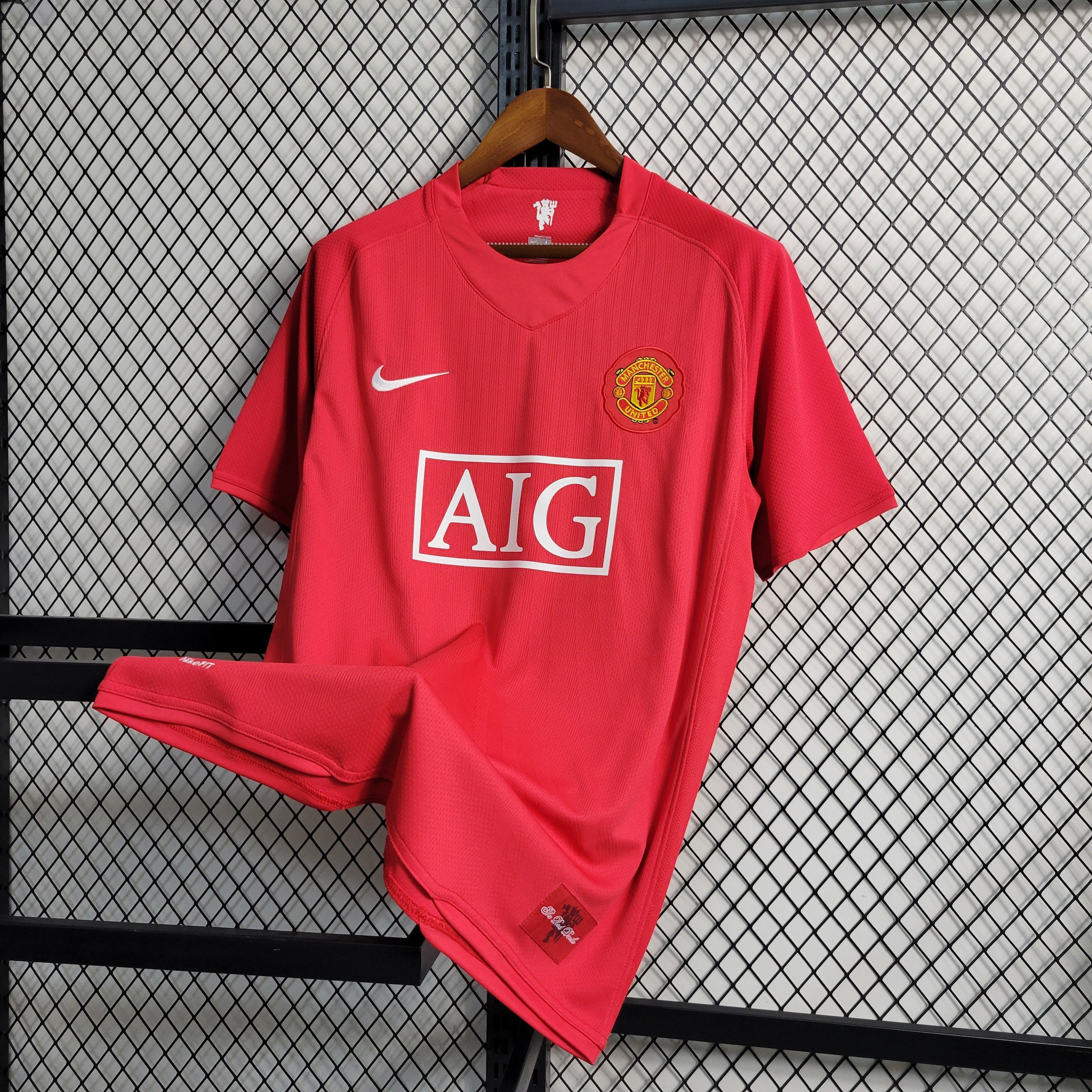 Manchester United 2007/2008 Voetbalshirt - Alle Maten van S tot XXXL