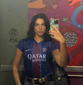 Psg Home 2025/2026 - Dua Lipa Collection - Paris Saint Germain