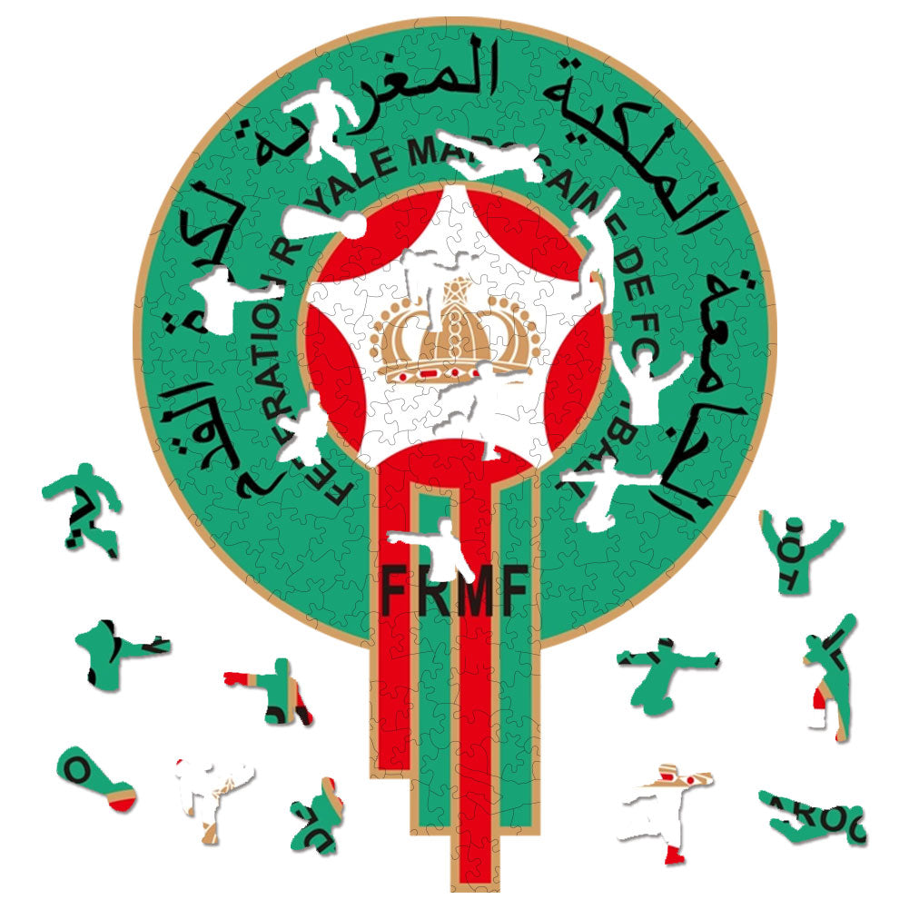 Morocco - Football Puzzle