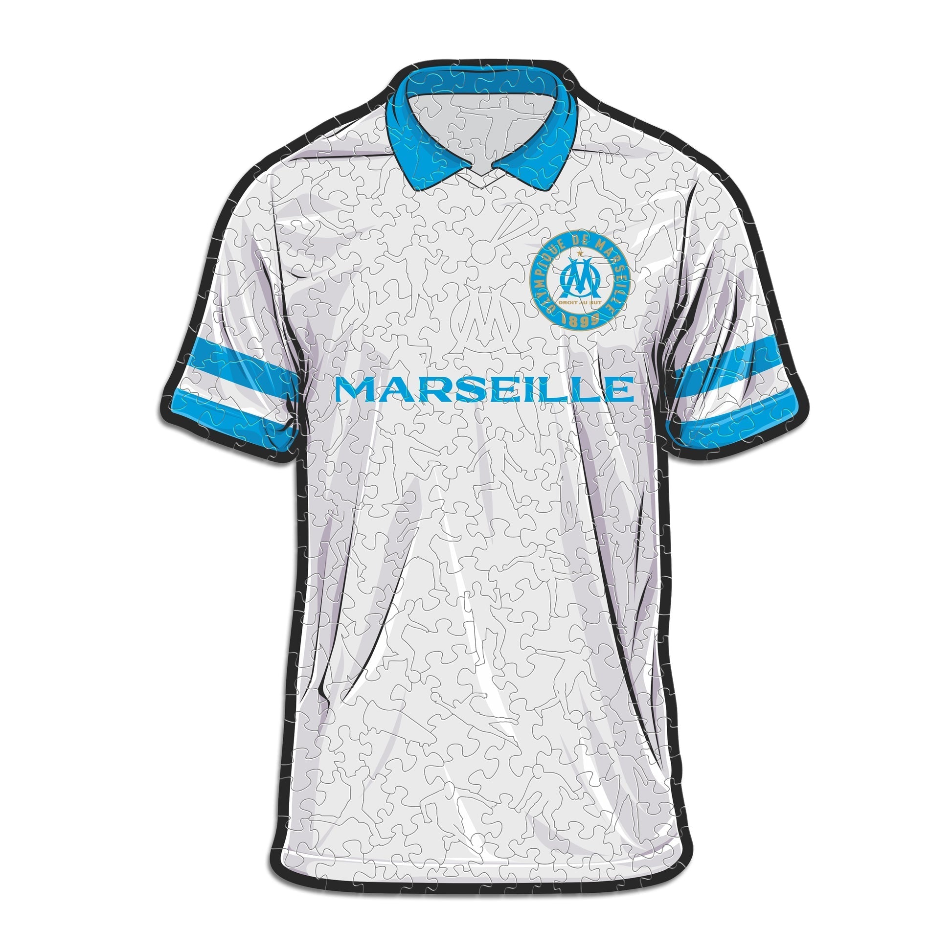 Shirt Olympique de Marseille - Football Puzzle