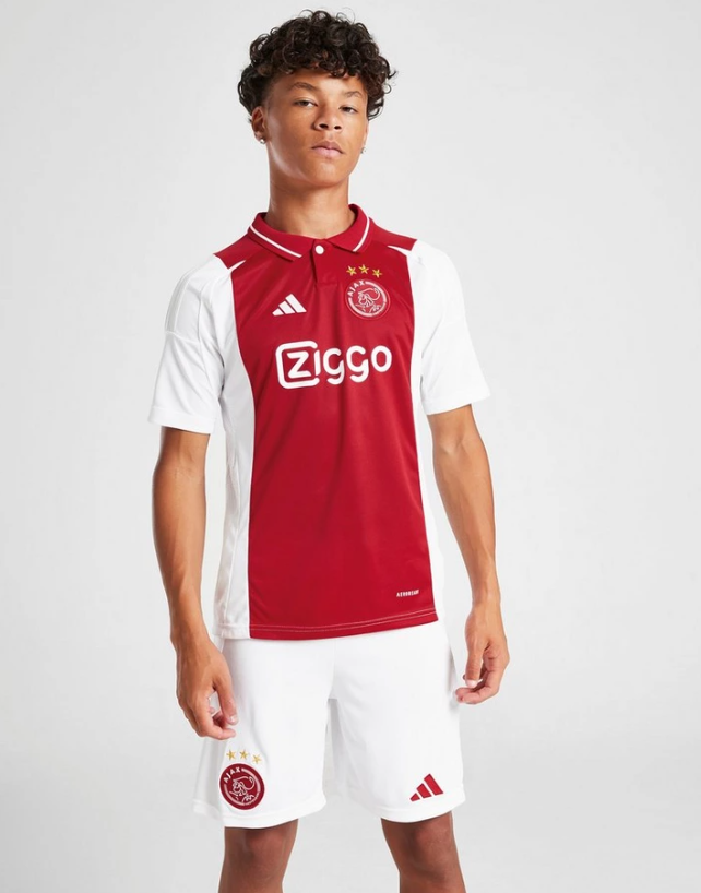 Ajax Kids Home 2024/2025 – Taglie dalla 16 alla 28 per i Giovani Giocatori dell'Ajax!