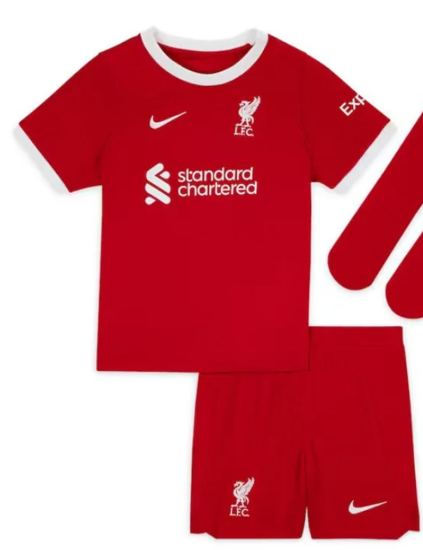 Liverpool Kids Thuiskit 2023/2024 – Voor De Jongste Liverpool Fans!