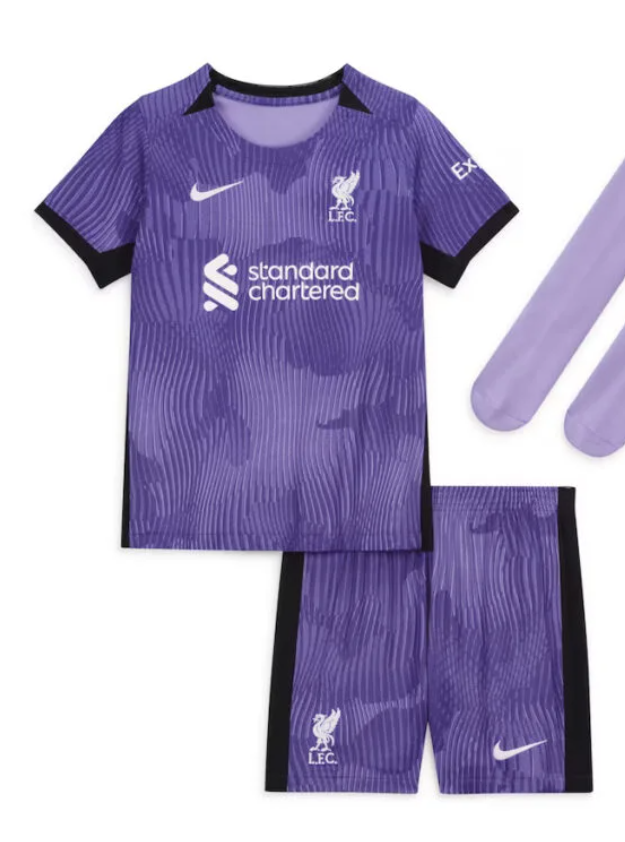 Liverpool Third Kids Kit 2023/2024 – Voor Jonge Liverpool-fans!