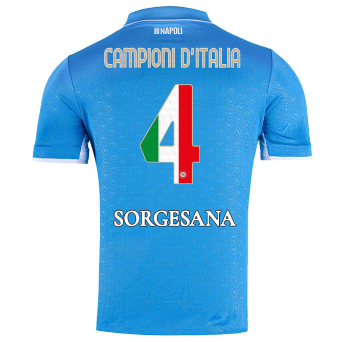 Napoli Campioni Scudetto 2024/2025 - Champions of Italy