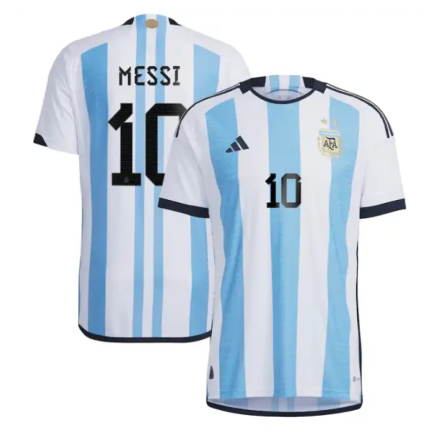 Lionel Messi 10 Argentinië Wereldkampioen 2022 Shirt - S tot XXXL