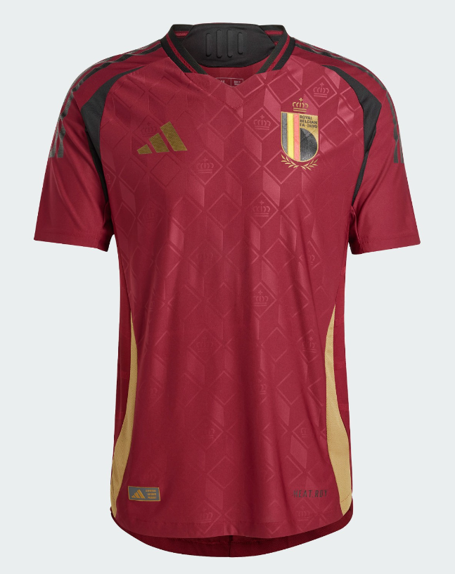 Maglia ufficiale Home Home del Belgio 2024/2025 - Tutte le taglie dalla S alla XXXL