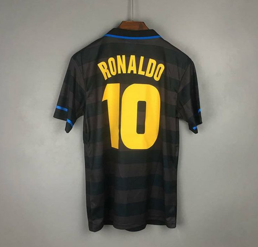 Inter Third Retro Shirt 1998 - Ronaldo 10 Edition