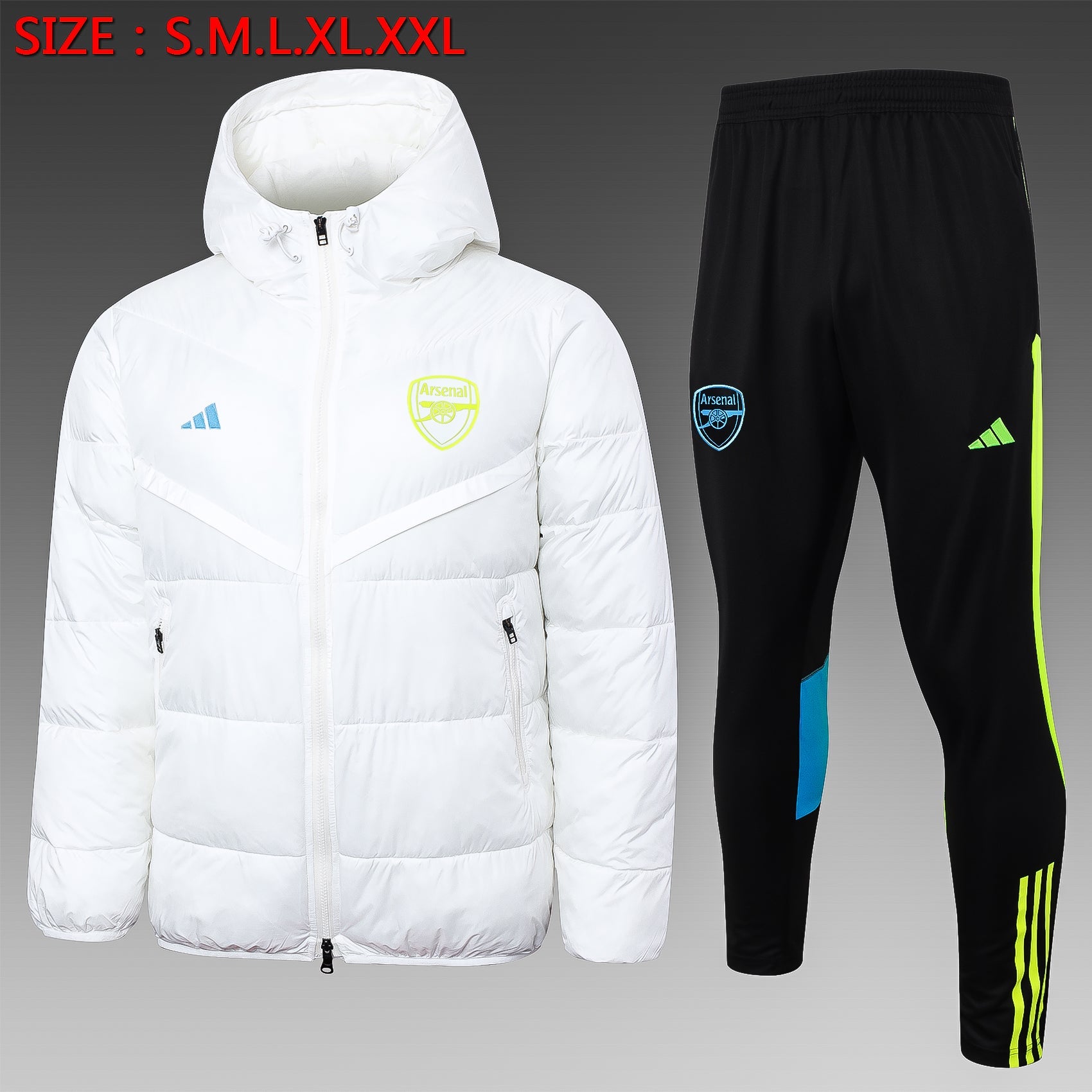 Arsenal Kit Jacket White 2024/2025