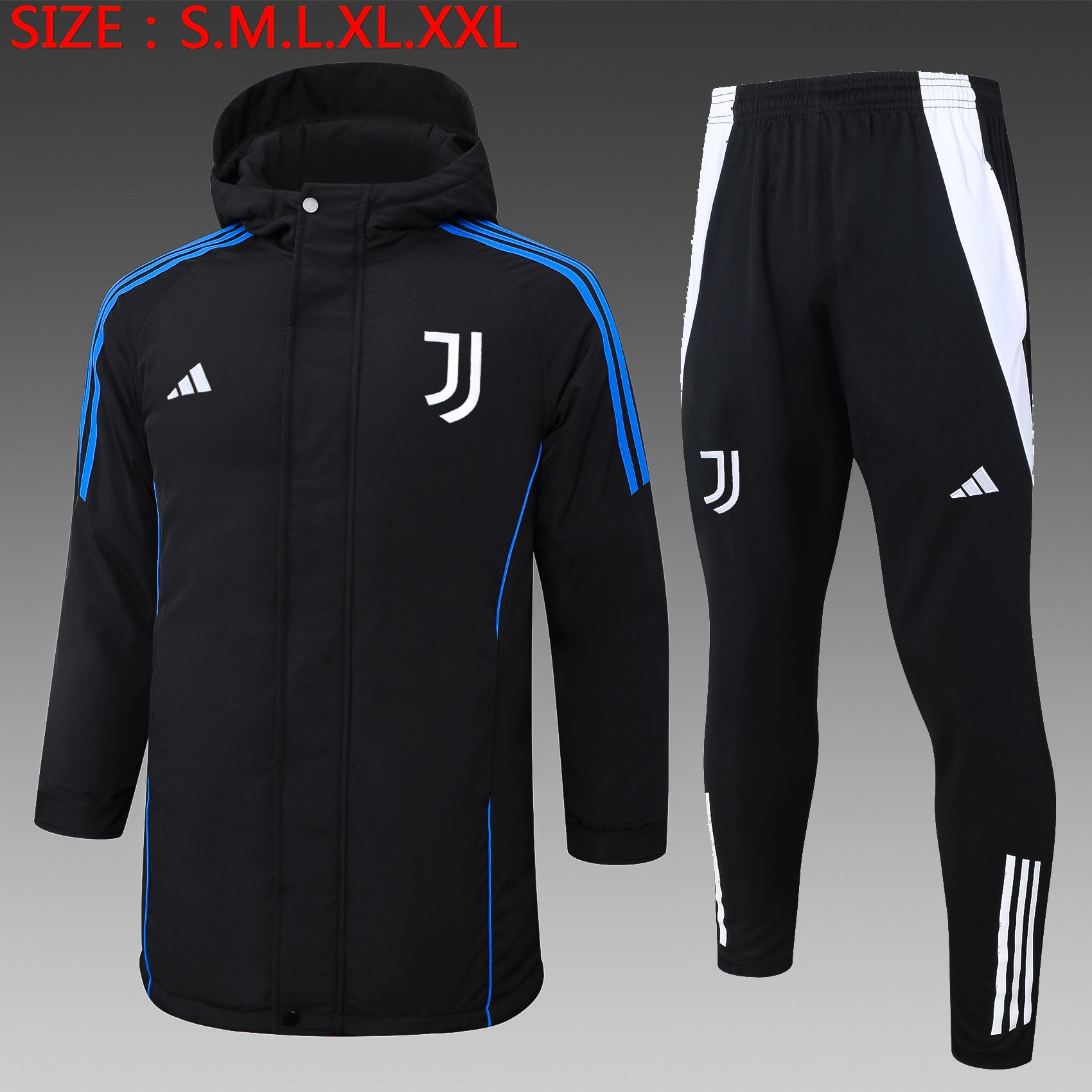 Juventus 24/25 Winter Long Jacket & Pants