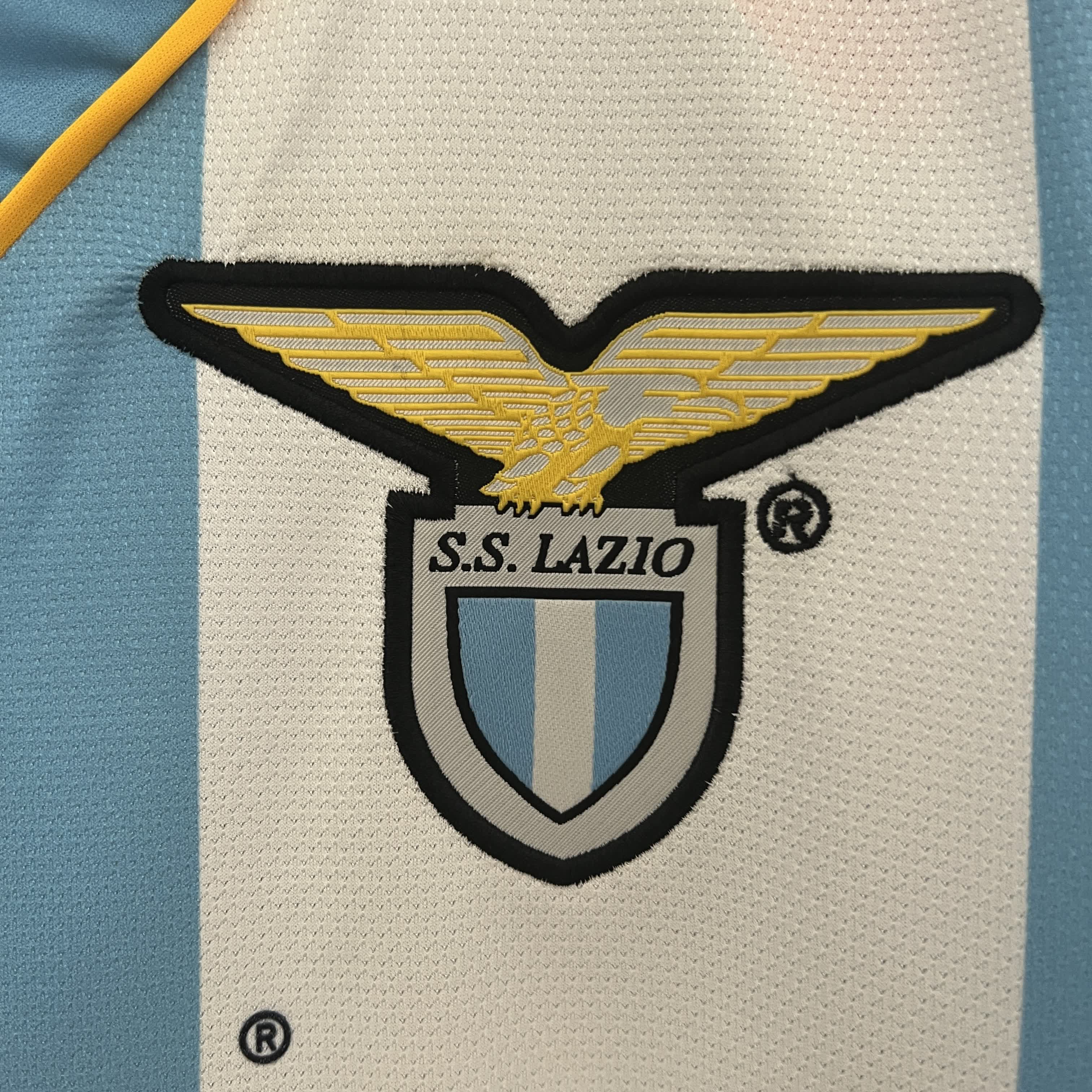 Lazio 99/00 Heim-Retro-Fußballtrikot