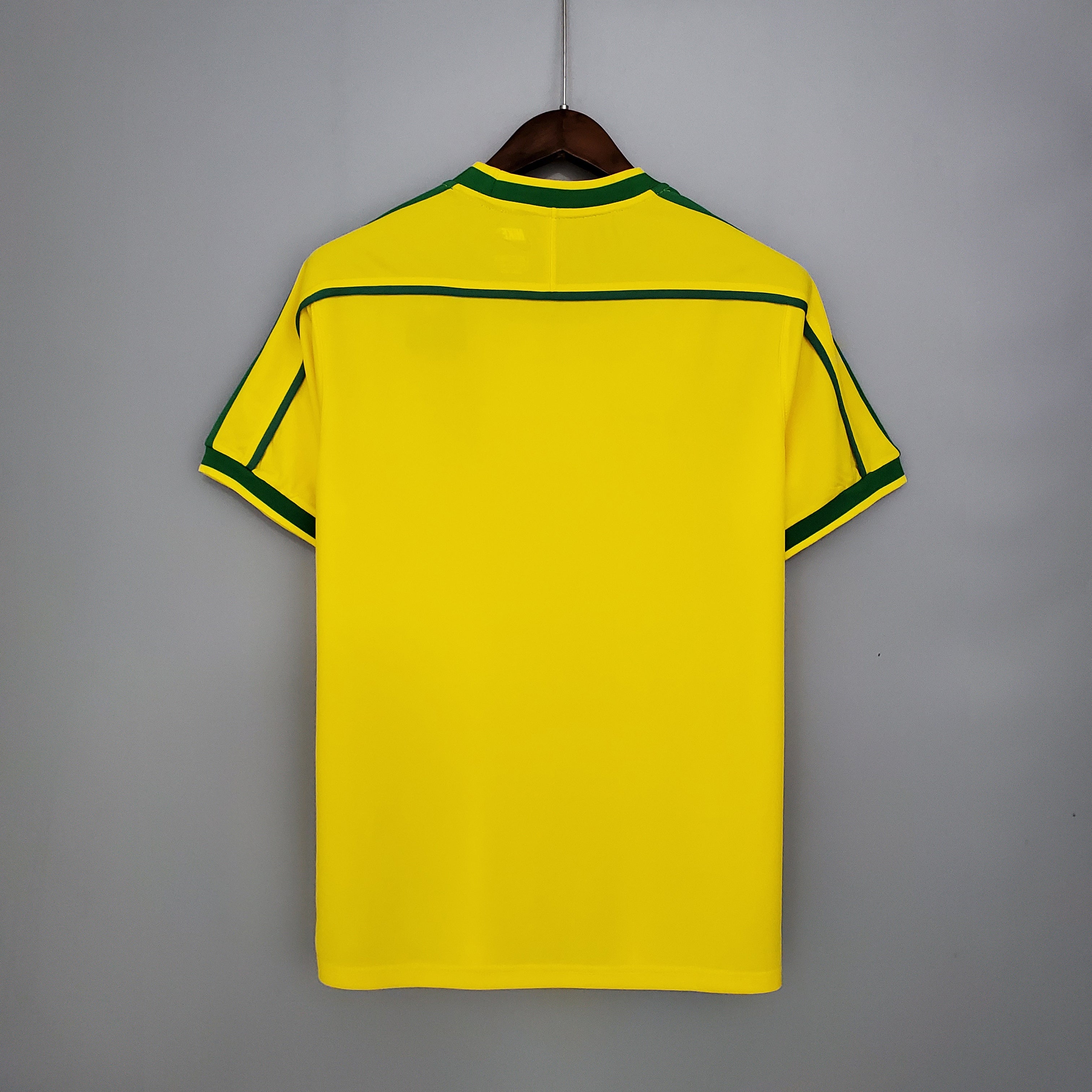 Officiële Brazilië Thuis Shirt 1998 – Iconisch WK Shirt, Maten S tot XXXL