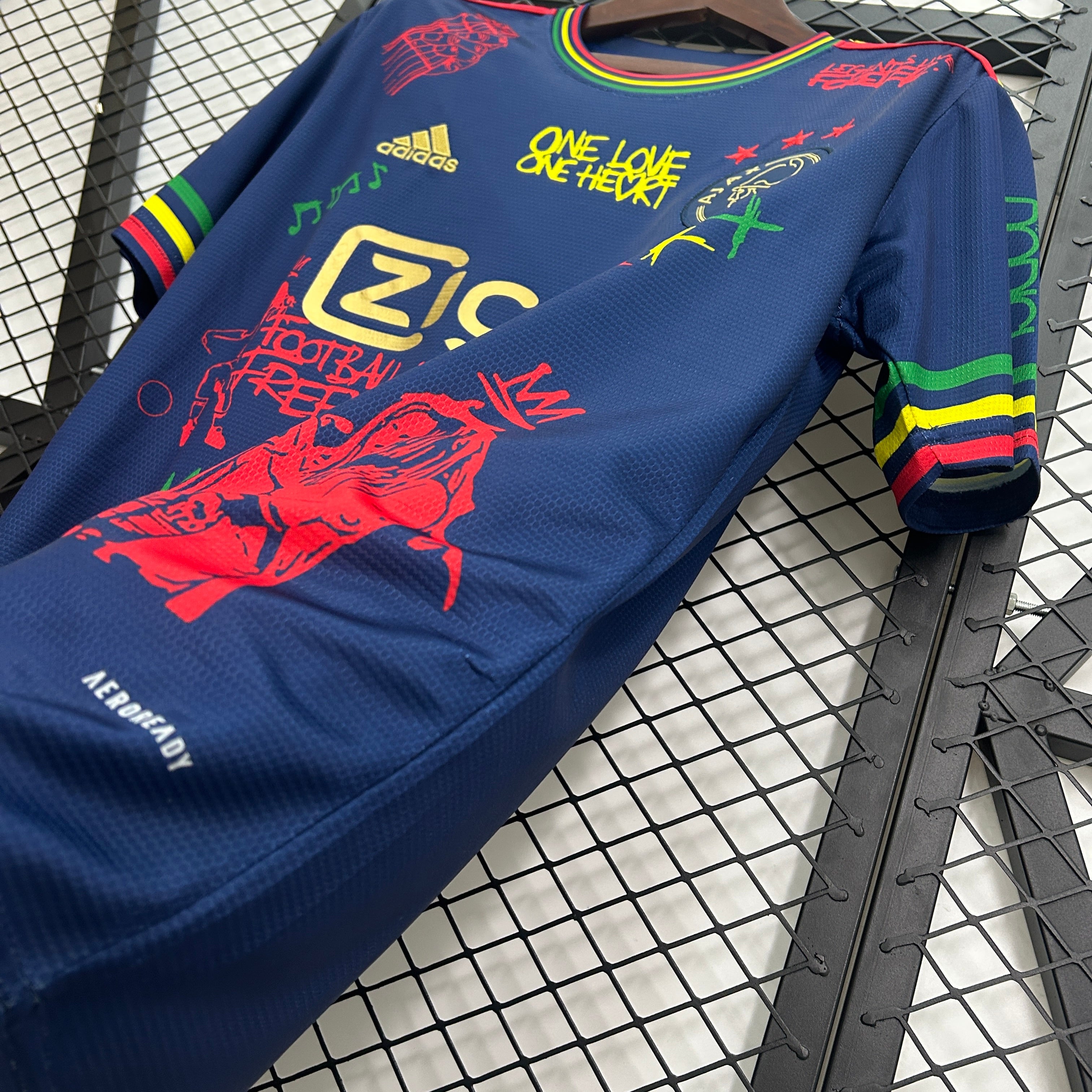 Ajax Shirt 2025/2026 - Bob Marley Edition Jersey Blue