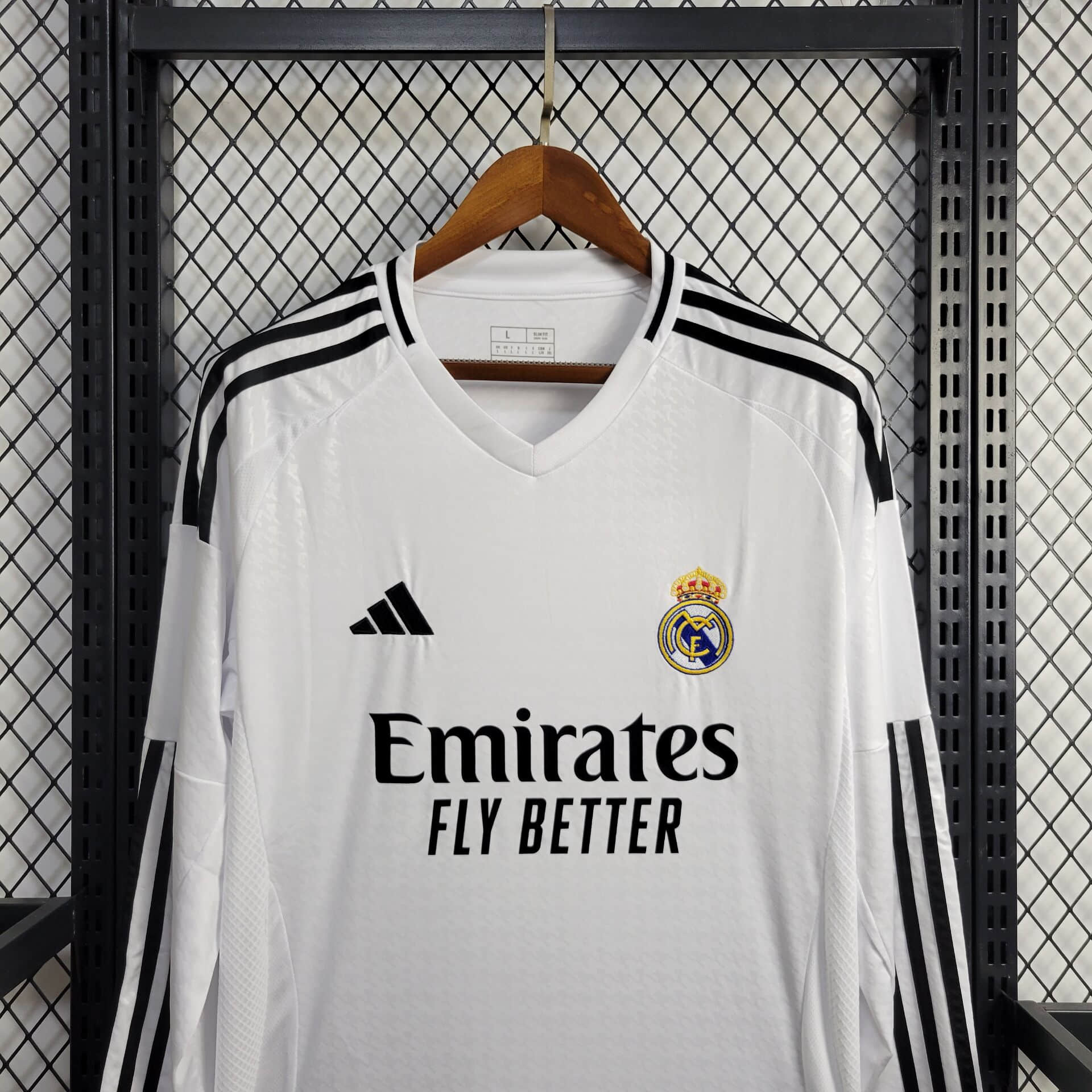 24/25 Real Madrid Home Long Sleeve