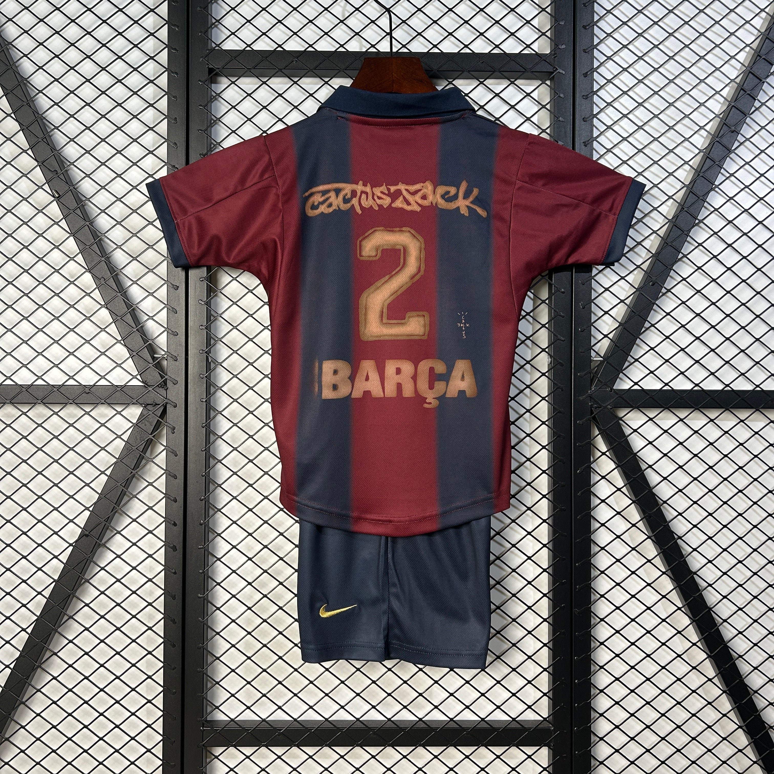 Barcelona Kids Special Edition Kit Cactus Jack 2025/2026