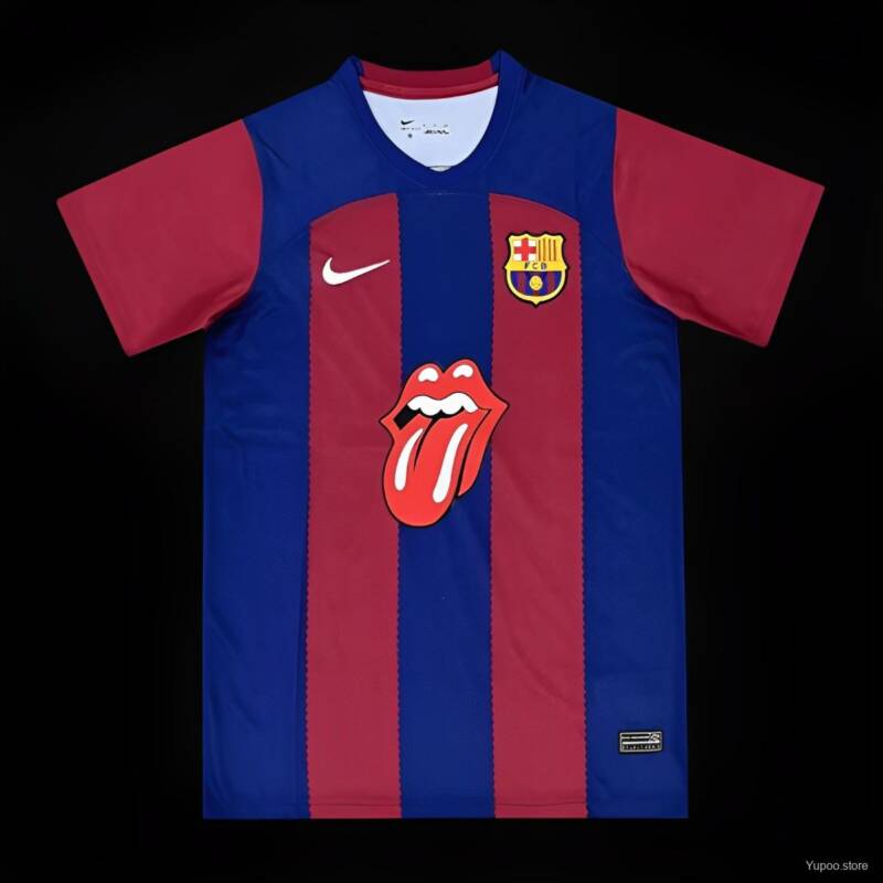 Maglia FC Barcelona Home Edizione Speciale Rolling Stone 2023/2024