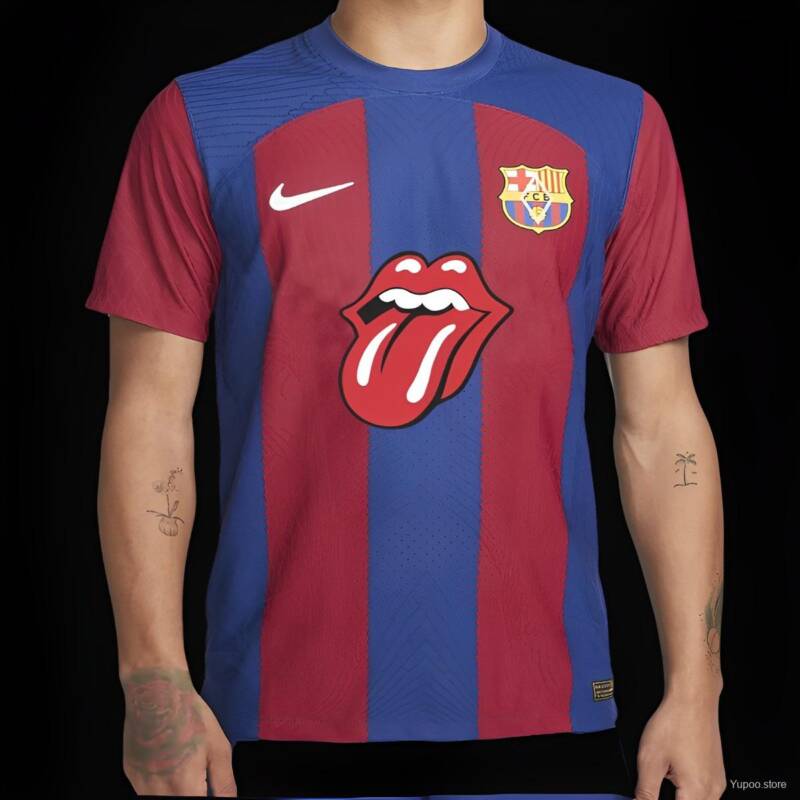 Maglia FC Barcelona Home Edizione Speciale Rolling Stone 2023/2024