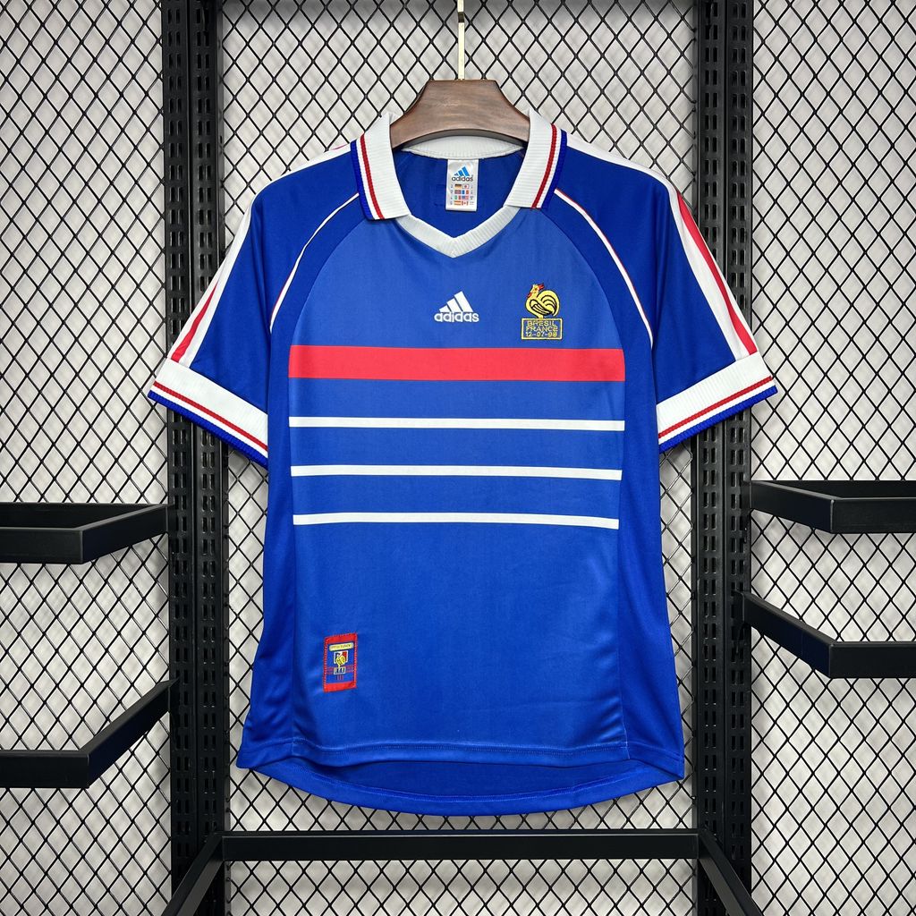 Frans 1998 Home Retro Jersey Football