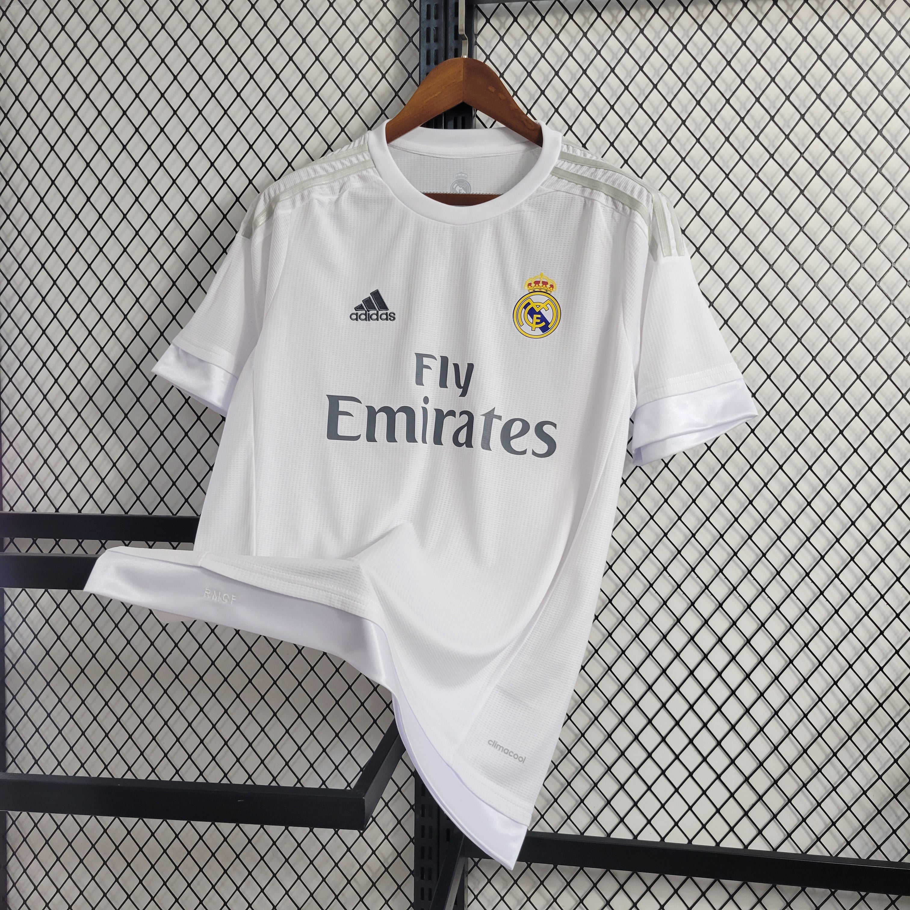 Maglia Home Real Madrid 2015/2016 – Stagione iconica, taglie dalla S alla XXXL