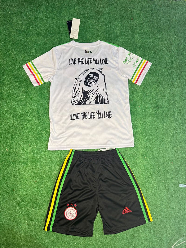 Ajax Kit Bob Marley Kids 2025/2026 - White