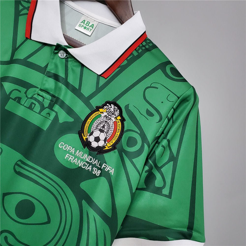 Iconisch Mexico Shirt Wereldkampioenschap 1998 - Frankrijk '98 Collectie