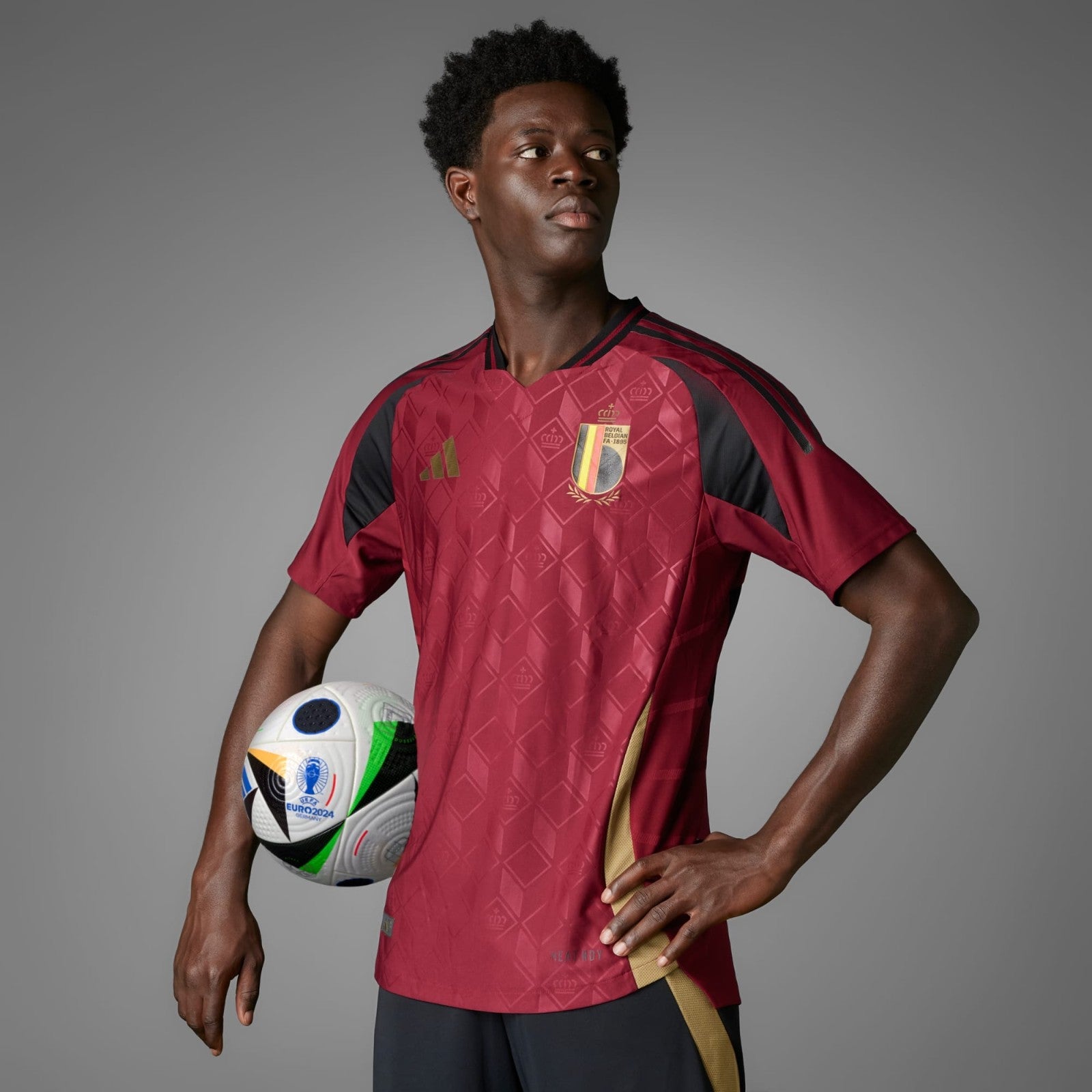 Maglia ufficiale Home Home del Belgio 2024/2025 - Tutte le taglie dalla S alla XXXL