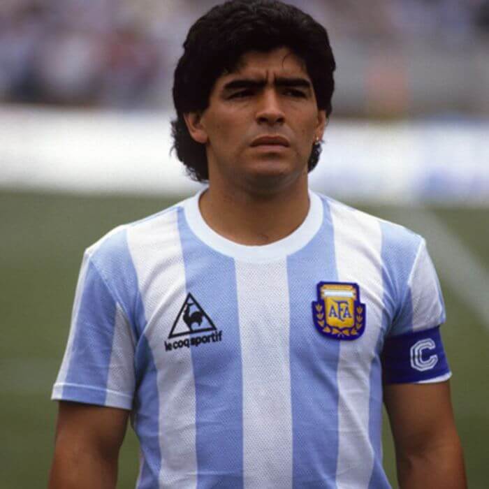 Diego Maradona 10 Argentinië Thuis Shirt 1986 - S tot XXXL